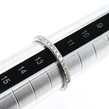 Vendome Aoyama ヴァンドーム青山 Pt950プラチナ ハーフエタニティ リング・指輪 ダイヤモンド0.20ct 12号 2.6g レディース【中古】