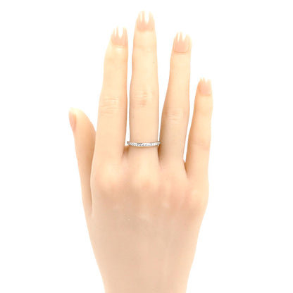 Vendome Aoyama ヴァンドーム青山 Pt950プラチナ ハーフエタニティ リング・指輪 ダイヤモンド0.20ct 12号 2.6g レディース【中古】
