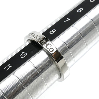 TIFFANY&Co. ティファニー Pt950プラチナ フラットバンド リング・指輪 9号 4.8g レディース【中古】【美品】