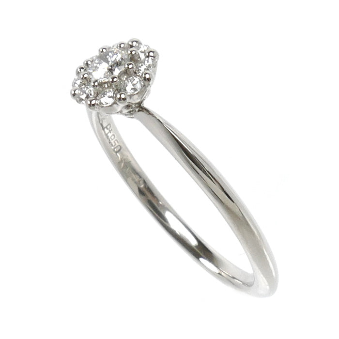 K.UNO ケイウノ Pt950プラチナ リング・指輪 ダイヤモンド0.212ct 8.5号 2.8g レディース【中古】【美品】
