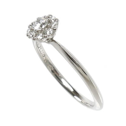 K.UNO ケイウノ Pt950プラチナ リング・指輪 ダイヤモンド0.212ct 8.5号 2.8g レディース【中古】【美品】