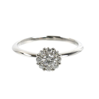 K.UNO ケイウノ Pt950プラチナ リング・指輪 ダイヤモンド0.212ct 8.5号 2.8g レディース【中古】【美品】