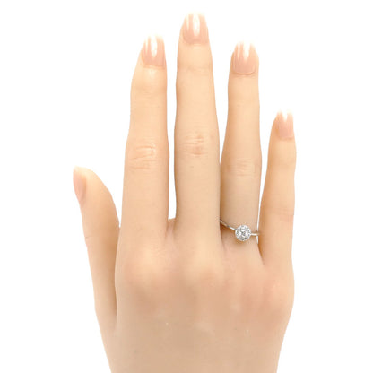 K.UNO ケイウノ Pt950プラチナ リング・指輪 ダイヤモンド0.212ct 8.5号 2.8g レディース【中古】【美品】