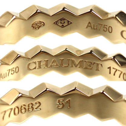 Chaumet ショーメ K18YG イエローゴールド ビーマイラブ ハニカム ダイヤリング リング・指輪 083362 ダイヤモンド 11号 51 3.5g レディース【中古】【美品】