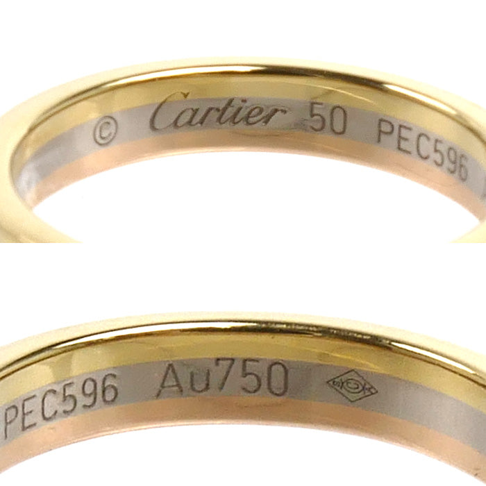 CARTIER カルティエ K18YG/PG/WG ヴァンドーム ルイ カルティエ リング・指輪 B4052250 10号 50 4.3g レディース【中古】【美品】