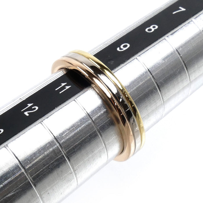 CARTIER カルティエ K18YG/PG/WG ヴァンドーム ルイ カルティエ リング・指輪 B4052250 10号 50 4.3g レディース【中古】【美品】