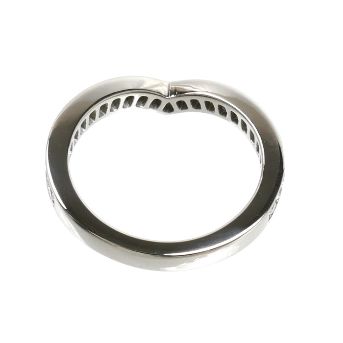 Chaumet ショーメ Pt950プラチナ ジョゼフィーヌ エグレット バンドリング リング・指輪 082554 ダイヤモンド 5号 45 3.4g レディース【中古】【美品】