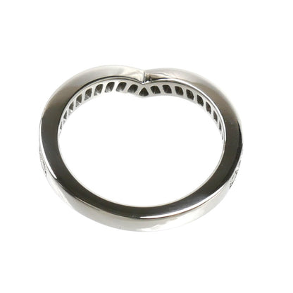 Chaumet ショーメ Pt950プラチナ ジョゼフィーヌ エグレット バンドリング リング・指輪 082554 ダイヤモンド 5号 45 3.4g レディース【中古】【美品】