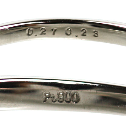 Pt900プラチナ リング・指輪 アレキサンドライト0.27ct ダイヤモンド0.23ct 12号 3.0g レディース【中古】【美品】
