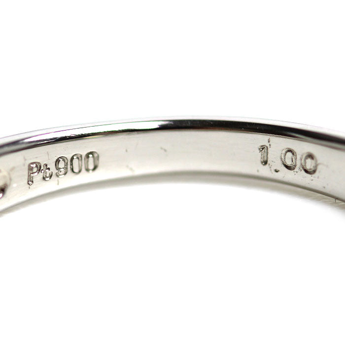 Pt900プラチナ リング・指輪 ダイヤモンド1.00ct 13.5号 2.7g レディース【中古】