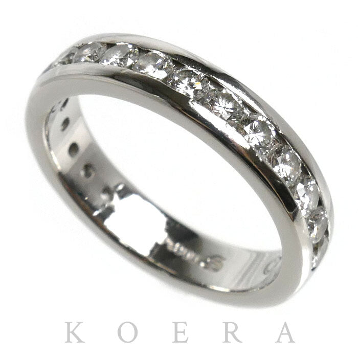 Pt900プラチナ リング・指輪 ダイヤモンド0.85ct 10号 6.0g レディース【中古】