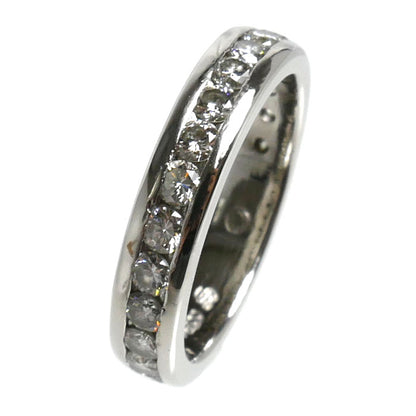 Pt900プラチナ リング・指輪 ダイヤモンド0.85ct 10号 6.0g レディース【中古】