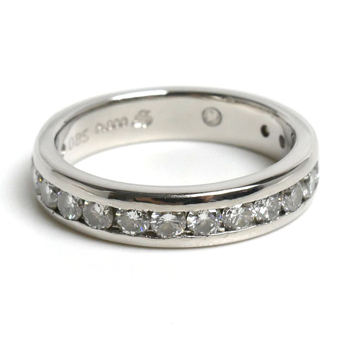 Pt900プラチナ リング・指輪 ダイヤモンド0.85ct 10号 6.0g レディース【中古】