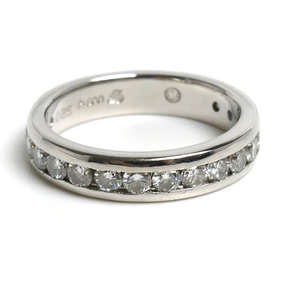 Pt900プラチナ リング・指輪 ダイヤモンド0.85ct 10号 6.0g レディース【中古】