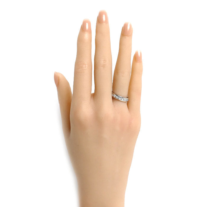 Pt900プラチナ リング・指輪 ダイヤモンド0.85ct 10号 6.0g レディース【中古】