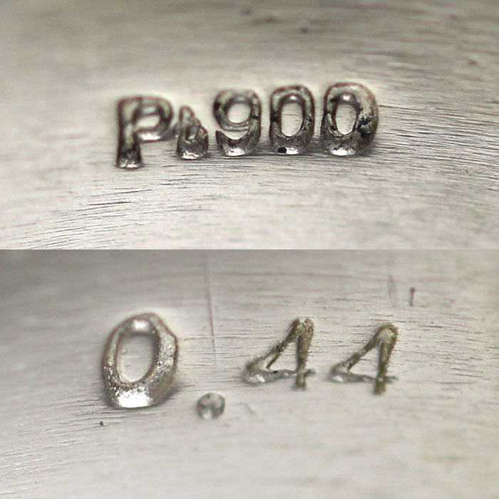 Pt900プラチナ リング・指輪 ダイヤモンド0.44ct 22号 25.5g メンズ【中古】