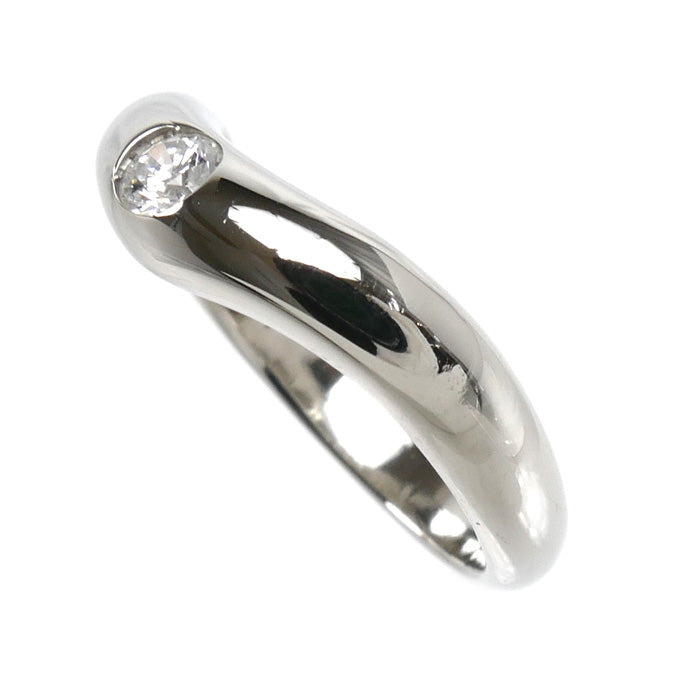 BVLGARI ブルガリ Pt950プラチナ コロナ リング・指輪 ダイヤモンド 5号 4.6g レディース【中古】【美品】