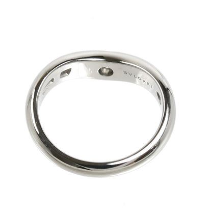BVLGARI ブルガリ Pt950プラチナ コロナ リング・指輪 ダイヤモンド 5号 4.6g レディース【中古】【美品】