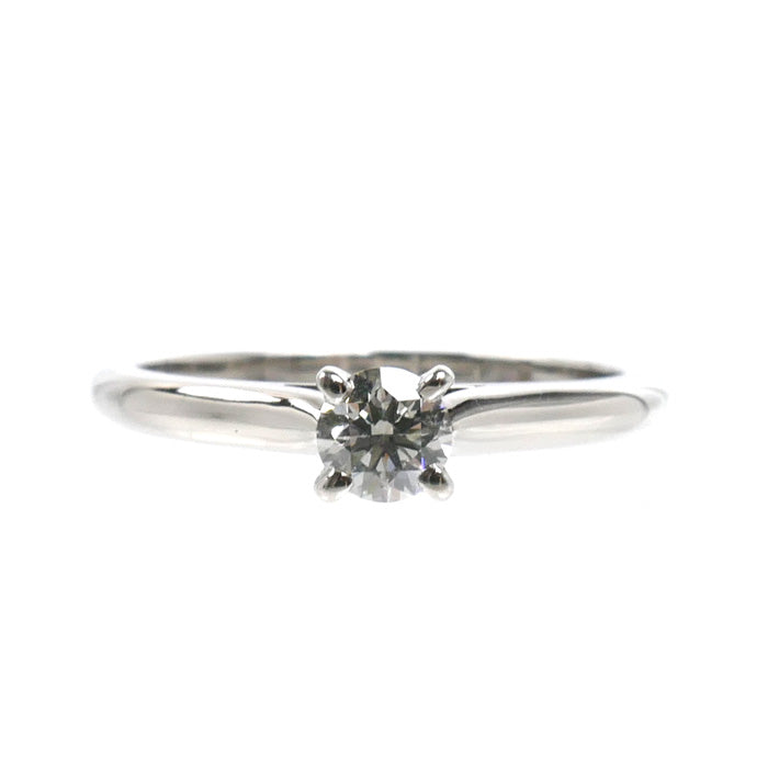 CARTIER カルティエ Pt950プラチナ ソリテール 1895 リング・指輪 ダイヤモンド0.20ct 7号 47 2.9g レディース【中古】【美品】