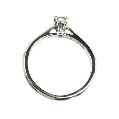 CARTIER カルティエ Pt950プラチナ ソリテール 1895 リング・指輪 ダイヤモンド0.20ct 7号 47 2.9g レディース【中古】【美品】