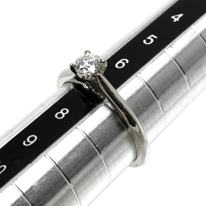 CARTIER カルティエ Pt950プラチナ ソリテール 1895 リング・指輪 ダイヤモンド0.20ct 7号 47 2.9g レディース【中古】【美品】