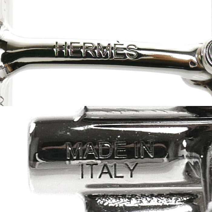 HERMES エルメス メタル ヴォー・スウィフト トゥルニ トレッセ カフス H100129FP89 メンズ【中古】【美品】