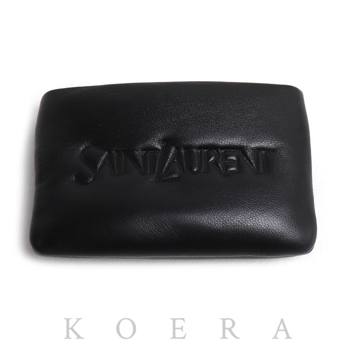 SAINT LAURENT サンローラン コインケース ブラック 777889 レディース【中古】【美品】