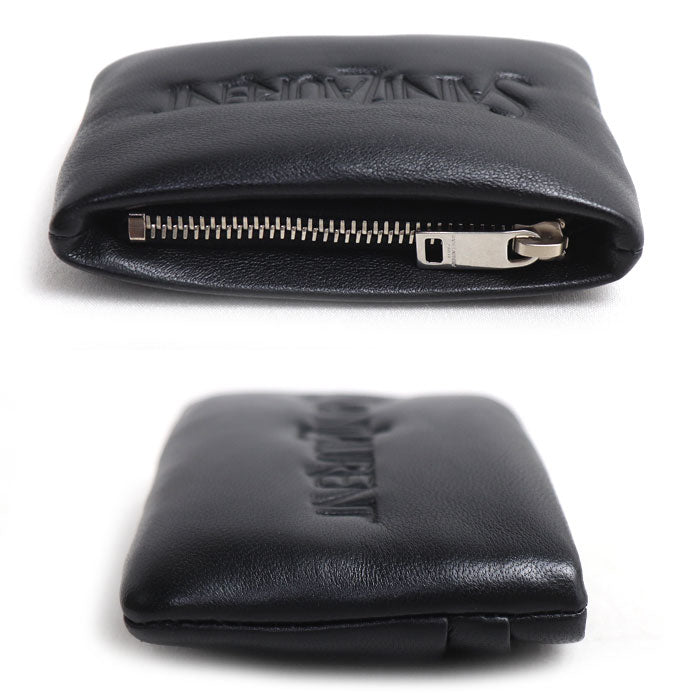 SAINT LAURENT サンローラン コインケース ブラック 777889 レディース【中古】【美品】