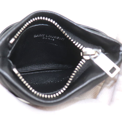 SAINT LAURENT サンローラン コインケース ブラック 777889 レディース【中古】【美品】