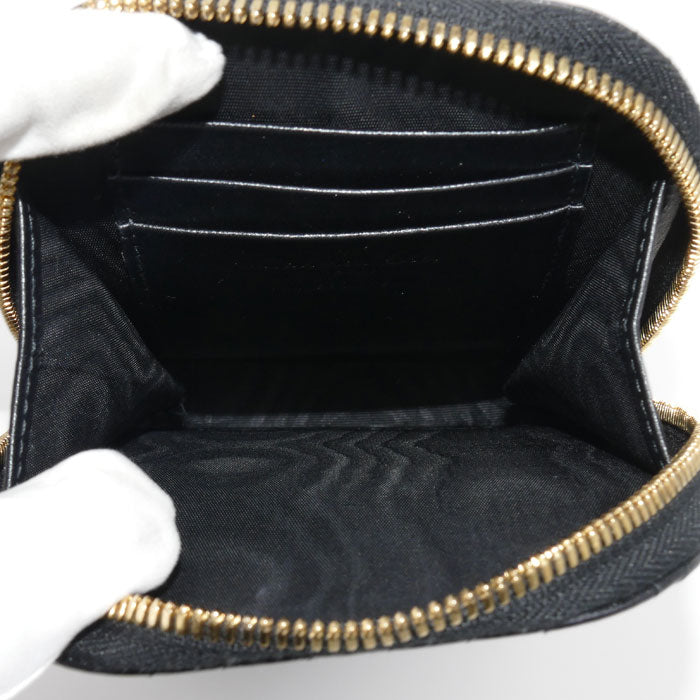 Dior ディオール レディディオール カナージュ フォンホルダー 2Wayショルダーバッグ ブラック S0872ONMJ_M900 レディース【中古】【美品】
