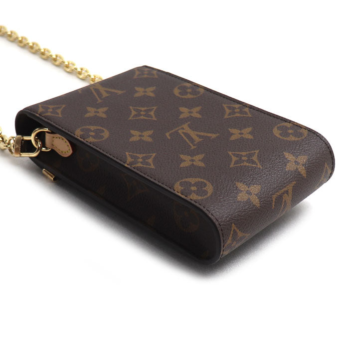 LOUIS VUITTON ルイ・ヴィトン フォンポーチ メティス ショルダーバッグ モノグラム M13572 ICチップ レディース【中古】【美品】