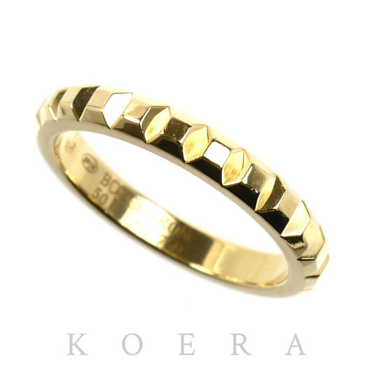 Boucheron ブシュロン K18YG イエローゴールド クルドパリ ミディアム リング・指輪 JAL00008 10号 50 3.5g レディース【中古】