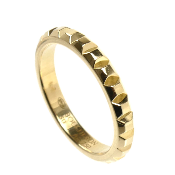 Boucheron ブシュロン K18YG イエローゴールド クルドパリ ミディアム リング・指輪 JAL00008 10号 50 3.5g レディース【中古】