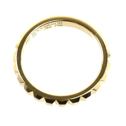 Boucheron ブシュロン K18YG イエローゴールド クルドパリ ミディアム リング・指輪 JAL00008 10号 50 3.5g レディース【中古】