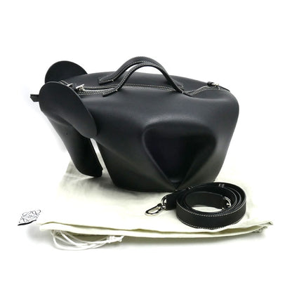 LOEWE ロエベ ラージ 2Wayショルダーバッグ ブラック B623A18X01 レディース【中古】【美品】