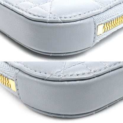 Dior ディオール レディディオール カナージュ フォンホルダー 2Wayショルダーバッグ クラウドブルー S0872ONMJ_M81B レディース【中古】