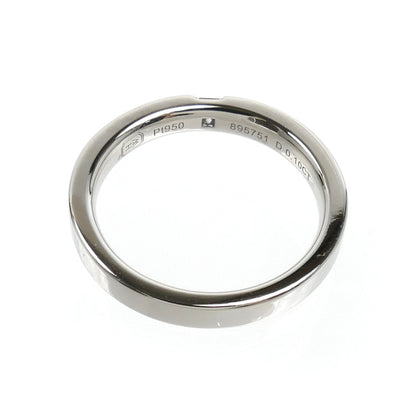 HARRY WINSTON ハリーウィンストン Pt950プラチナ プリンセスカット バンドリング リング・指輪 WBDPPCBZS10-075 ダイヤモンド0.10ct 15号 7.7g ユニセックス【中古】【美品】