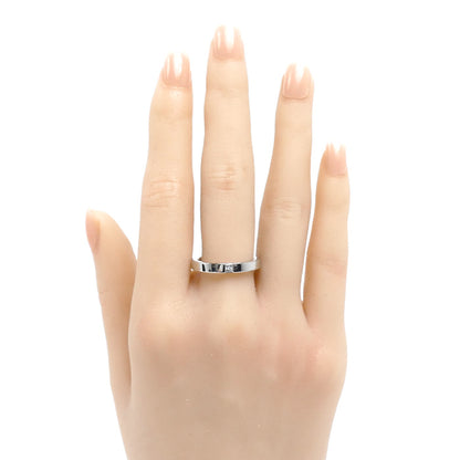 HARRY WINSTON ハリーウィンストン Pt950プラチナ プリンセスカット バンドリング リング・指輪 WBDPPCBZS10-075 ダイヤモンド0.10ct 15号 7.7g ユニセックス【中古】【美品】