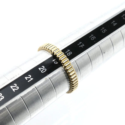 Boucheron ブシュロン K18YG イエローゴールド キャトル グログラン リング・指輪 JAL01169 18.5号 59 3.6g メンズ【中古】