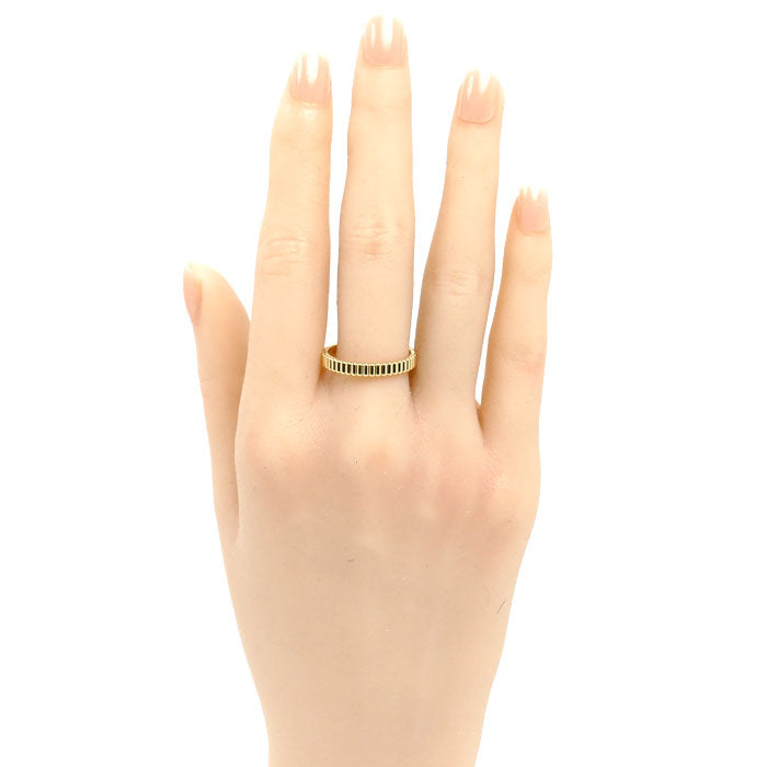 Boucheron ブシュロン K18YG イエローゴールド キャトル グログラン リング・指輪 JAL01169 18.5号 59 3.6g メンズ【中古】