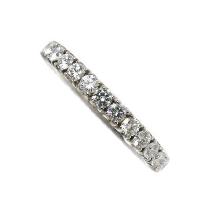 CARTIER カルティエ Pt950プラチナ エタンセル ドゥ カルティエ フルエタニティ リング・指輪 B4087149 ダイヤモンド 8.5号 49 3.2g レディース【中古】【美品】