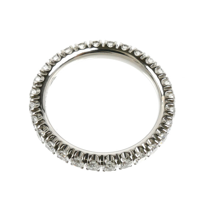 CARTIER カルティエ Pt950プラチナ エタンセル ドゥ カルティエ フルエタニティ リング・指輪 B4087149 ダイヤモンド 8.5号 49 3.2g レディース【中古】【美品】