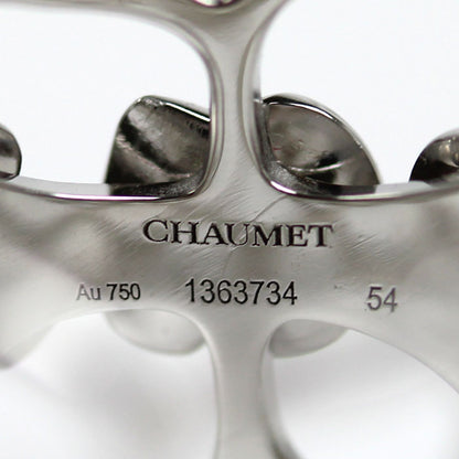 Chaumet ショーメ K18WG ホワイトゴールド オルタンシア リング・指輪 14号 54 8.1g レディース【中古】【美品】