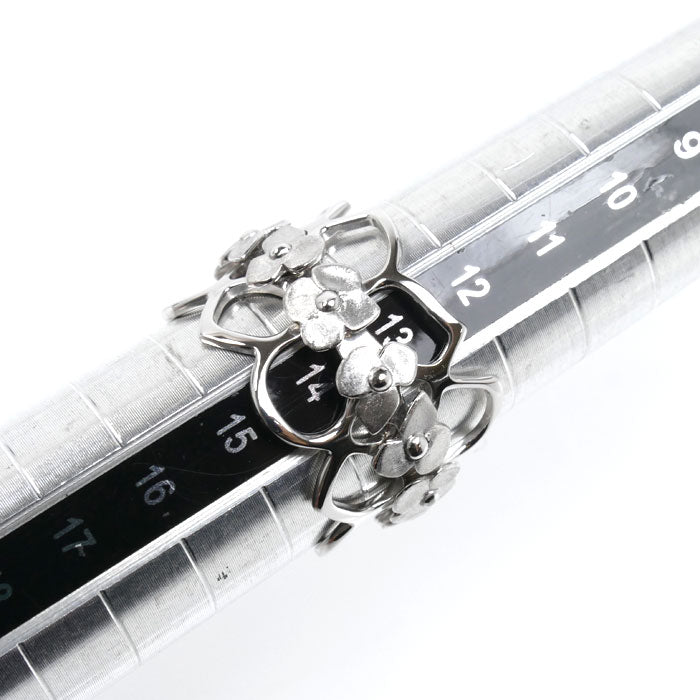 Chaumet ショーメ K18WG ホワイトゴールド オルタンシア リング・指輪 14号 54 8.1g レディース【中古】【美品】