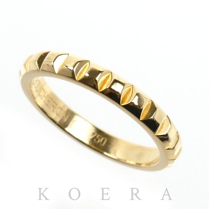 Boucheron ブシュロン K18YG イエローゴールド クルドパリ ミディアム リング・指輪 JAL00008 10号 50 3.4g レディース【中古】