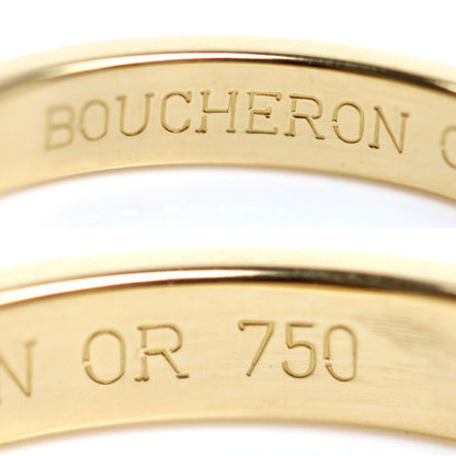 Boucheron ブシュロン K18YG イエローゴールド クルドパリ ミディアム リング・指輪 JAL00008 10号 50 3.4g レディース【中古】