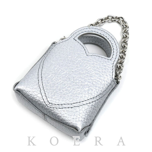 TIFFANY&Co. ティファニー レザー リターン トゥ ティファニー ナノバッグ チャーム ミニハート バッグチャーム レディース【中古】【美品】