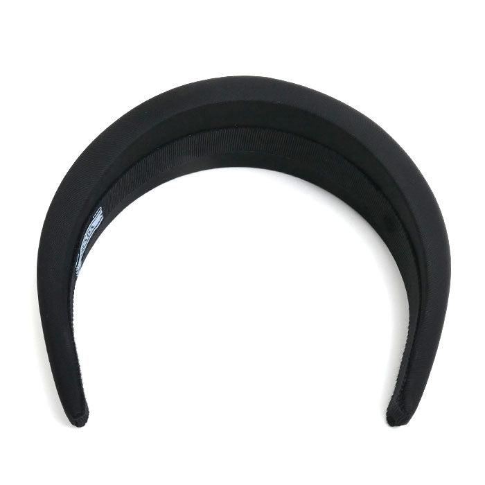 PRADA プラダ ナイロン カチューシャ トライアングルロゴ ヘアアクセサリー 1IH016 レディース【中古】【美品】