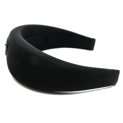 PRADA プラダ ナイロン カチューシャ トライアングルロゴ ヘアアクセサリー 1IH016 レディース【中古】【美品】