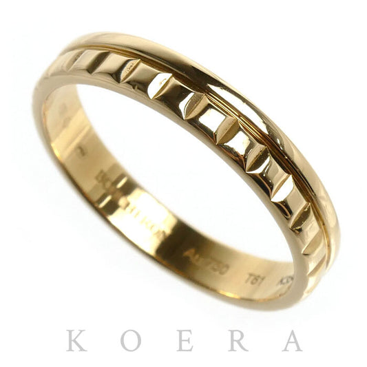 Boucheron ブシュロン K18YG イエローゴールド キャトル ラディアント リング・指輪 JAL0025 20.5号 61 4.6g メンズ【中古】
